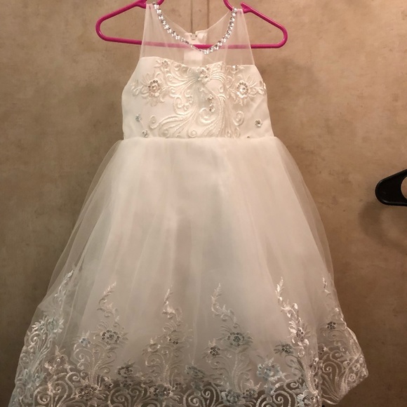 Other - White natural style pageant dress